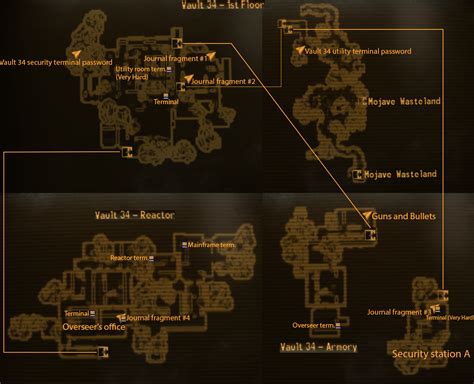 fallout new vegas vault 34 overseer key